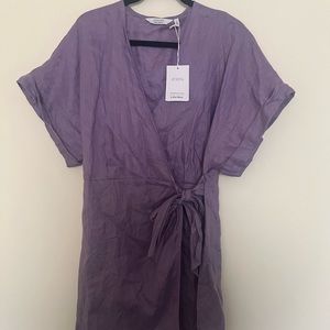 And other stories wrap dress with tags